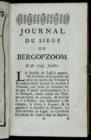 Juillet. 1747.