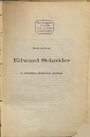Ein Marburger Dramatiker des 17. Jahrhunderts