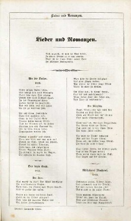 Gesammelte Werke des Grafen August von Platen