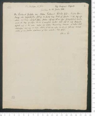 Brief von Adelbert von Chamisso an Karl August Varnhagen von Ense, geschrieben von Johann Friedrich Palm