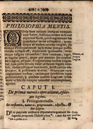 Epitome philosophiae rationalis