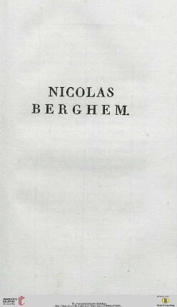 Nicolas Berghem