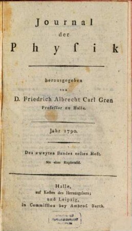 Journal der Physik. 2. 1790