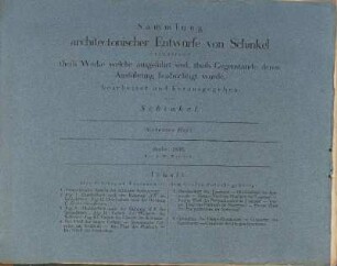 Siebentes Heft: [...]