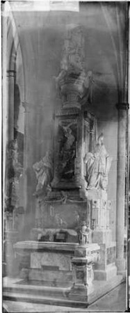 Salem Münster - Klosterkirche Maria Himmelfahrt Südliches Seitenschiff Kirchenväter-Altar von Johann Georg Dirr 1766/93