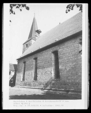 Dorfkirche — Kirchenschiff