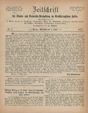 4. April 1877-6. März 1878 = No. 1-24