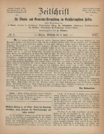 4. April 1877-6. März 1878 = No. 1-24