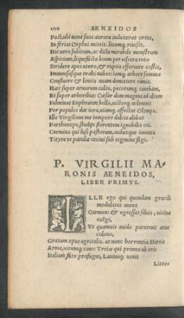P. Virgilii Maronis Aeneidos, Liber Primus.