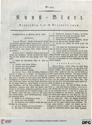 Nr.101-104 (18. December – 29. December 1828)