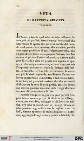 Vita di Battista Zelotti, Veronese