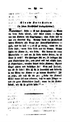 Einem Katecheten (in seinen Katechismus hineingeschrieben)
