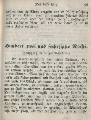 Hundert zwei und sechszigste Nacht