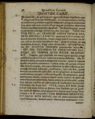 Quartum Caput. - Sextum Caput.