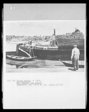 Bei Leubus vor Anker