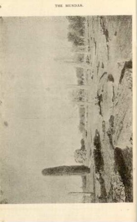 A deserted Munda burial ground