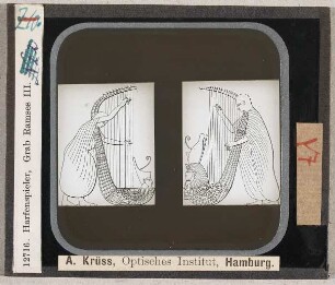 Harfenspieler, Grab Ramses III.