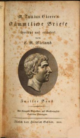 M. Tullius Cicero's Sämmtliche Briefe, 2
