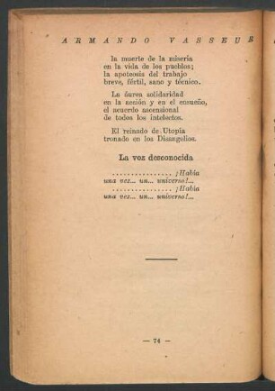 La voz desconocida