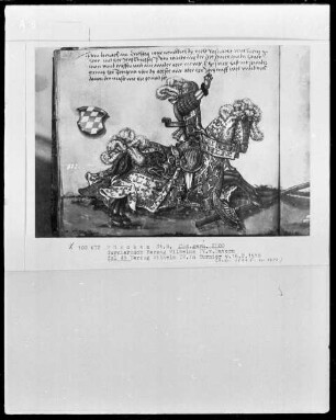 Turnierbuch Herzog Wilhelms 4. — Turnier am 16. Februar 1518, Folio 49-50