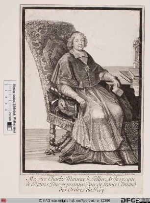 Bildnis Charles-Maurice Le Tellier