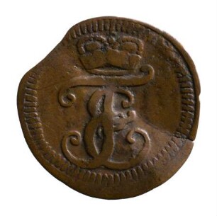 Münze, Heller, 1736