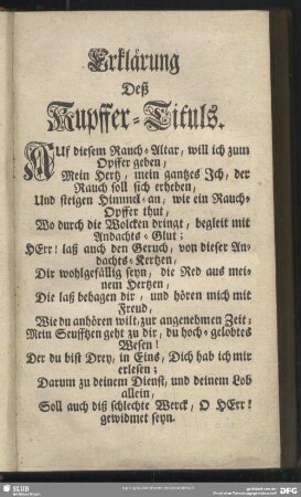 Erklärung Deß Kupffer-Tituls