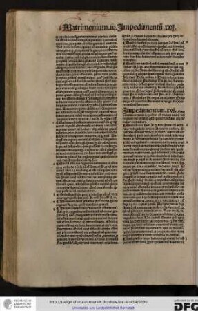 Impedimentum xvi dicitur impotentia coeundi que quidem est vitium animi vel corporis vel utriusque quo quis impeditur alii carnaliter commisceri.