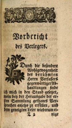 Andreas Elias Büchners ... Abhandlung von einer besondern und leichten Art Taube hörend zu machen : Nebst noch einigen andern vormals besonders bekannt gemachten Medicinischen Abhandlungen. 2