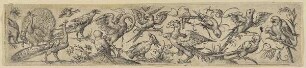 Vogelfries, Blatt aus der Folge "Mancherlei Conterfectisches von Thierlein etc."