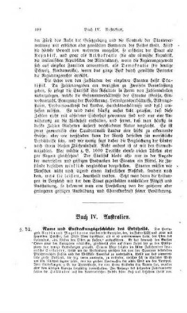 Buch IV. Australien