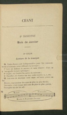 Mois de Janvier