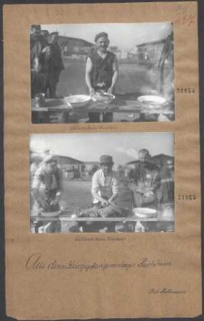 Kriegsgefangenenlager Puchheim (Tataren beim Waschen)