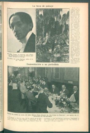 Demostración a un periodista
