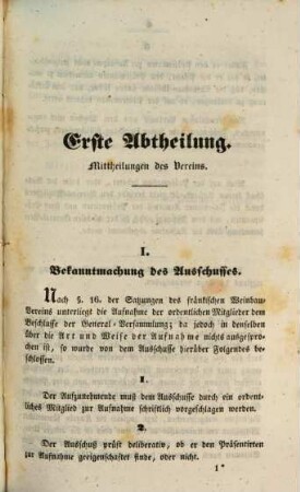 Jahrbücher des Fränkischen Weinbau-Vereins : in zwanglosen Heften. 2. 1836