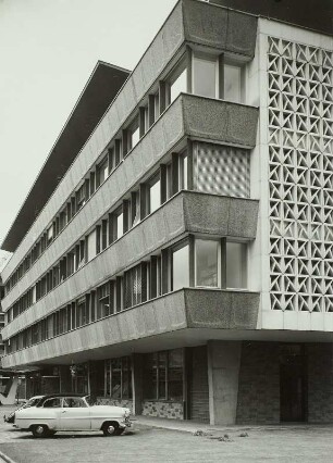 Düsseldorf, Roßstraße, Ecke Tannenstraße, Institut für Zementforschung