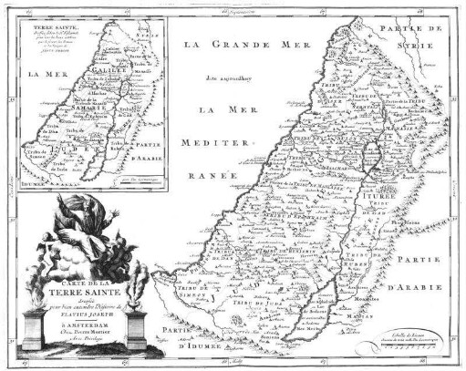 Carte De La Terre Sainte