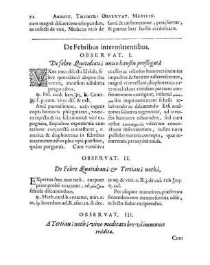De Febribus intermittentibus.