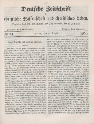 265-269 Genfs kirchliche und christliche Zustände