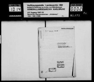 Blum, Leopold, Kaufmann Mannheim Direktor Paul, Rothenberg Lagerbuch-Nr. 9405 Mannheim