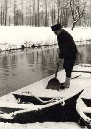 Fischer aus Burg : Handwerkstechniken - Fischerei. Ort: Bórkowy / Burg-Spreewald. Fischer Remus