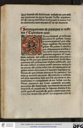 Capitulum xxxi.