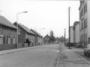 Heidenau. Güterbahnhofstraße. Blick nach Osten