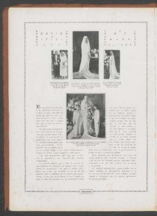 El vestido más difícil de hacer y el arte de Amadeo de Valiante