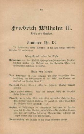 Friedrich Wilhelm III. König von Preußen