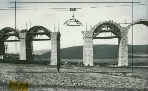 Umbaustrecke Weidenau - Dillenburg, Anzhausen, Siegen, Deutschland, 1911