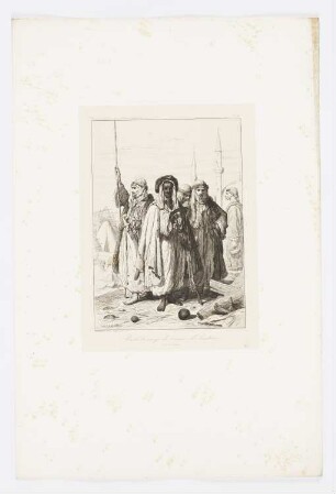 Bachi-bozoucqs de l’armée d’Anatolie, Blatt 17 der Folge "Bevölkerung der Donauprovinzen im Jahr 1854"
