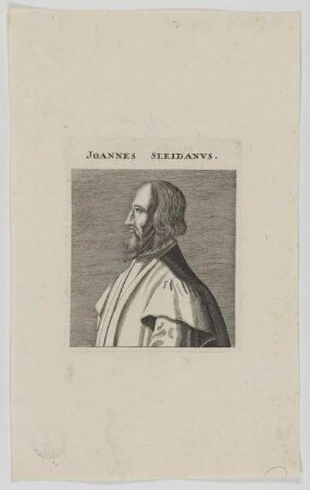 Bildnis des Ioannes Sleidanus