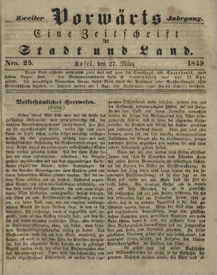 2.1849, Nr.25(27.März)