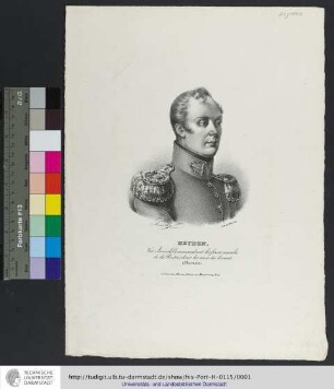 Heyden : Vice-Amiral, Commandant les forces naviales de la Russie, dans les mers du Levant (Navarin)